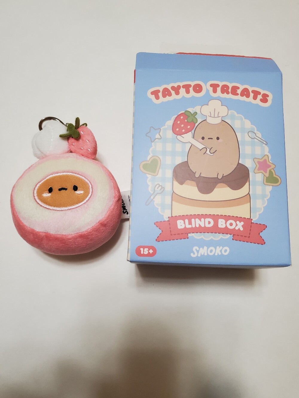 Smoko Tayto Treats Bag plush Charm Blind Box opened